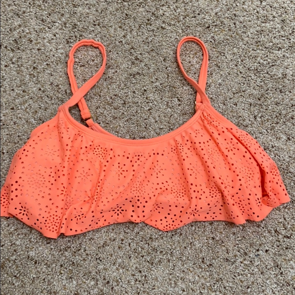 Xhilaration Coral Bikini Top